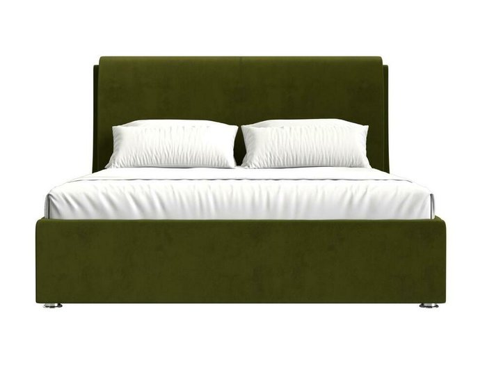Кровать Принцесса 200х200 зеленого цвета с подъемным механизмом - купить Кровати для спальни по цене 97999.0