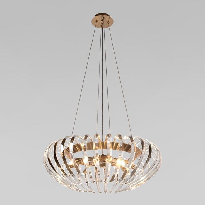 Хрустальная люстра Dakota 10300/600 French gold (хрусталь, цвет прозрачный) - лучшие Подвесные люстры в INMYROOM