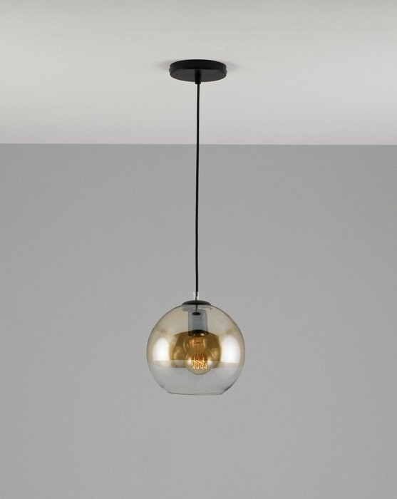 Подвесной светильник Silestia со стеклянным плафоном  - лучшие Подвесные светильники в INMYROOM