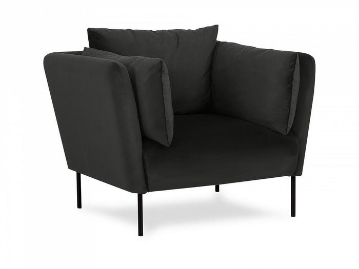 Кресло Copenhagen черного цвета - купить Интерьерные кресла по цене 53280.0
