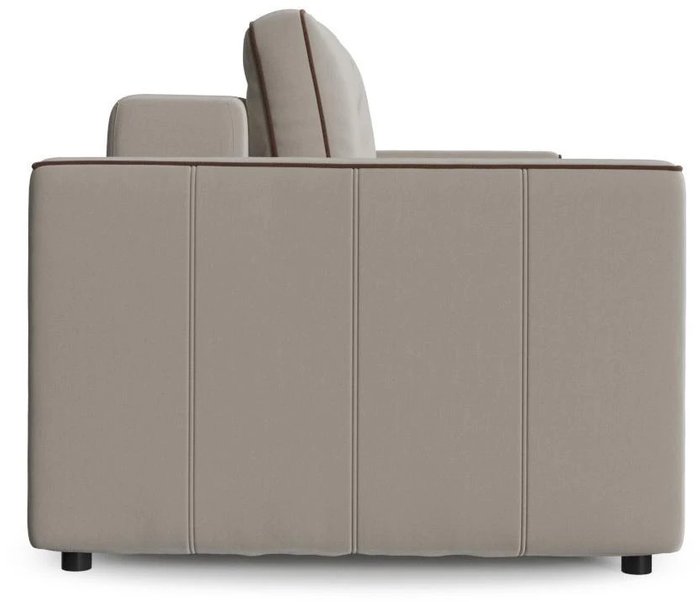 Диван-кровать прямой Принстон (Менли) 01 кабрио серого цвета - купить Прямые диваны по цене 35517.0