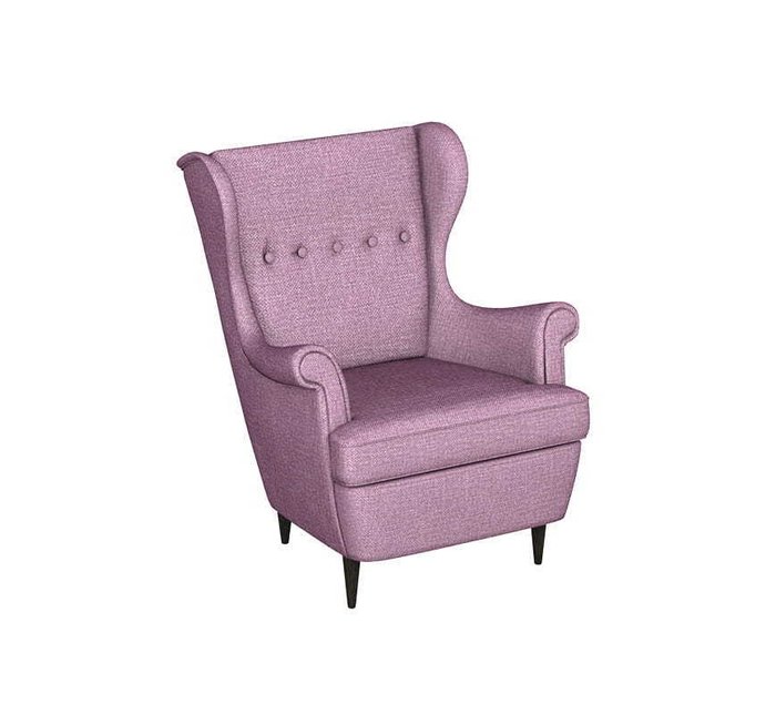 Кресло Редфорд розового цвета