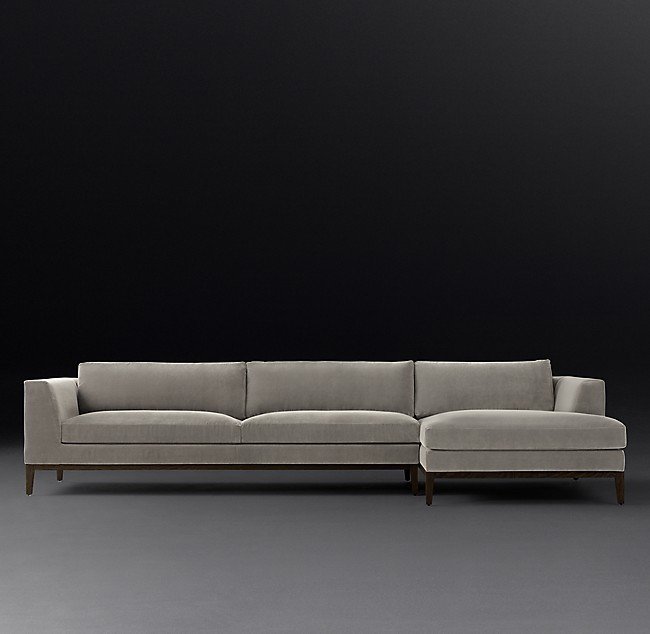 Угловой модульный диван Italia серого цвета - лучшие Угловые диваны в INMYROOM