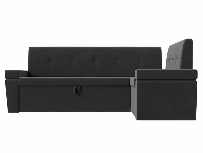 Угловой диван-кровать Деметра серого цвета правый угол - купить Угловые диваны по цене 45999.0