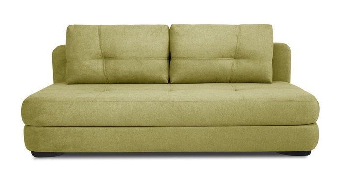 Прямой диван-кровать Арно зеленого цвета