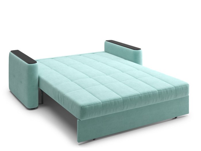 Прямой диван-кровать Ницца мятного цвета - лучшие Прямые диваны в INMYROOM