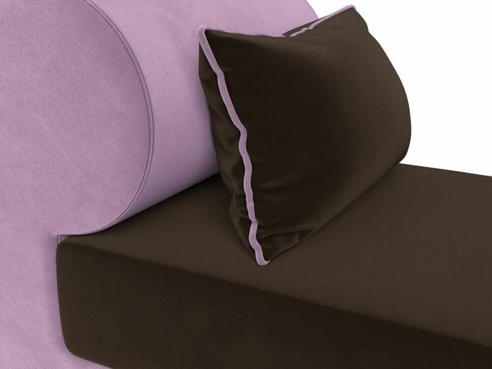 Кресло Кипр сиренево-коричневого цвета - лучшие Интерьерные кресла в INMYROOM