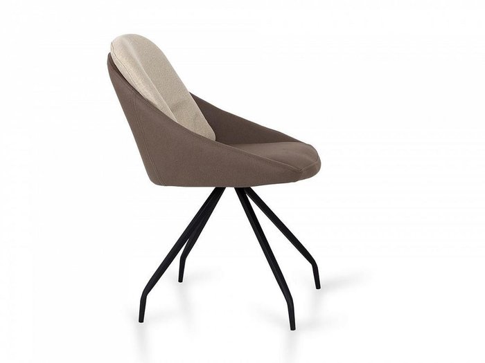 Кресло Dexter бежево-коричневого цвета  - лучшие Обеденные стулья в INMYROOM