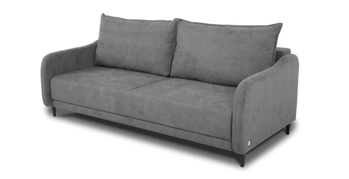 Прямой диван-кровать Бьёрг серого цвета - купить Прямые диваны по цене 60432.0