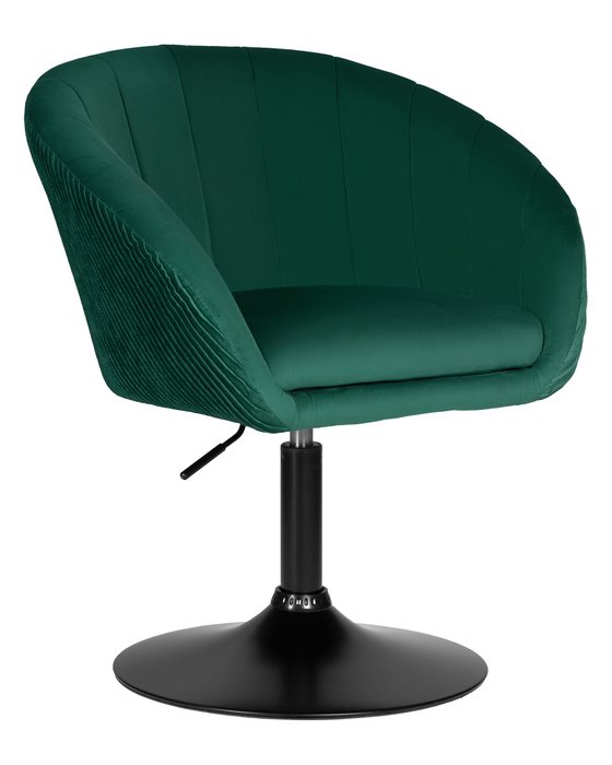 Кресло дизайнерское Edison зеленого цвета
