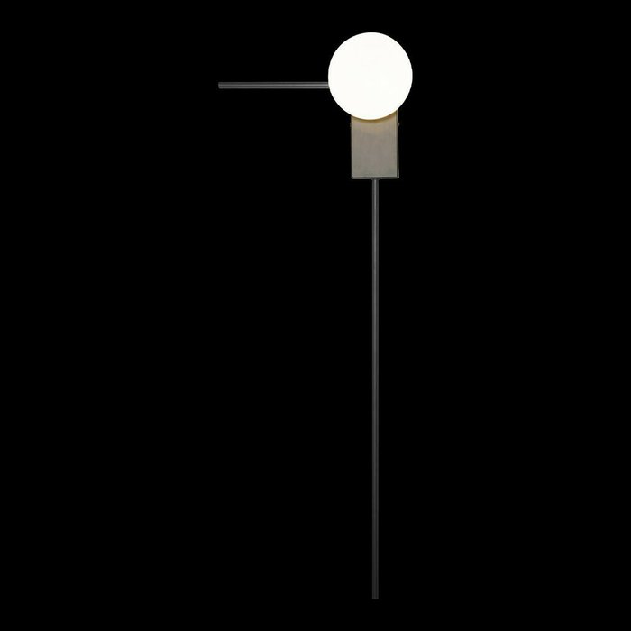 Настенный светодиодный светильник Loft IT Meridian 10132/C Black - лучшие Бра и настенные светильники в INMYROOM