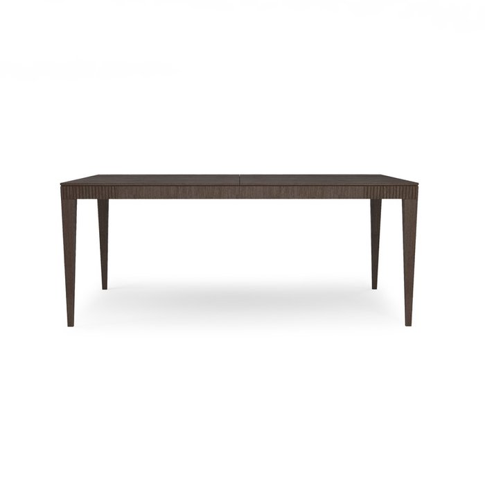 Раздвижной обеденный стол Линии 180х80 темно-коричневого цвета - купить Обеденные столы по цене 108500.0