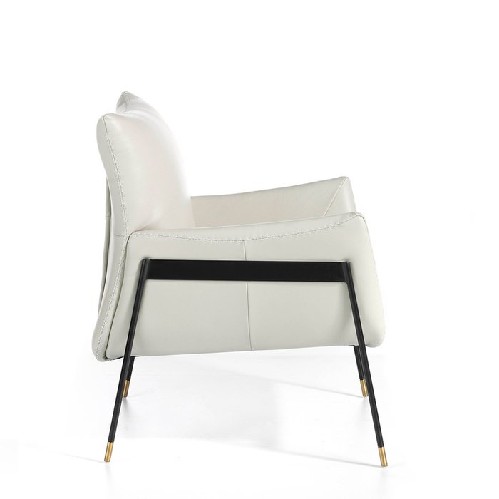 Кресло мягкое белого цвета - лучшие Интерьерные кресла в INMYROOM