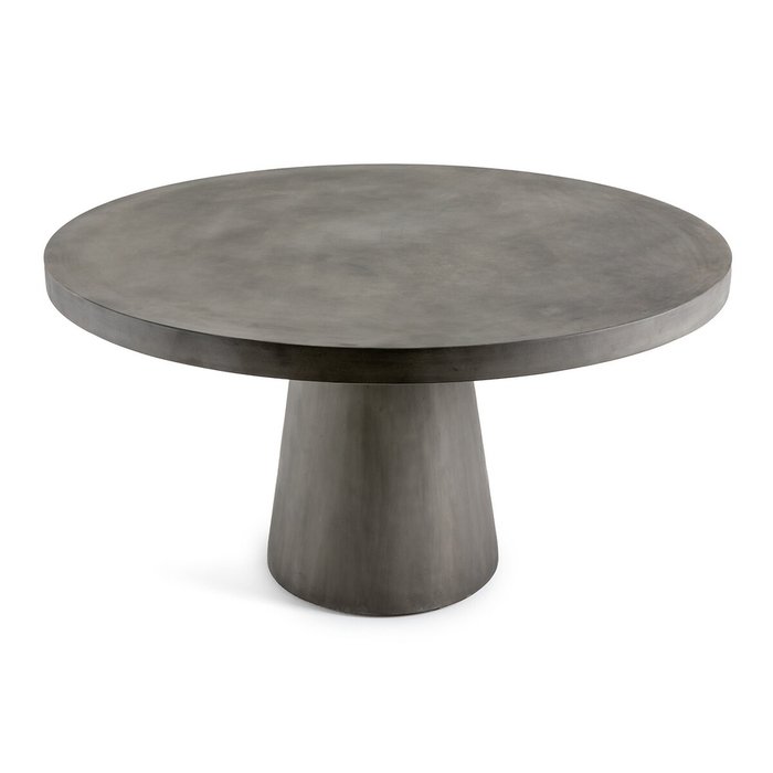 Стол садовый круглый Argine серого цвета - купить Садовые столы по цене 102602.0