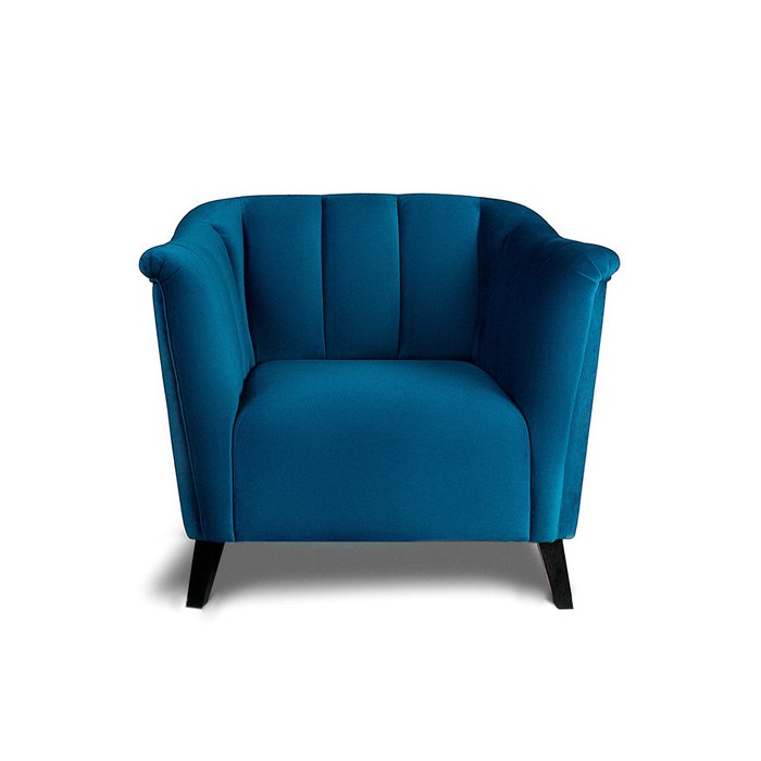 Кресло Siona синего цвета - купить Интерьерные кресла по цене 53990.0