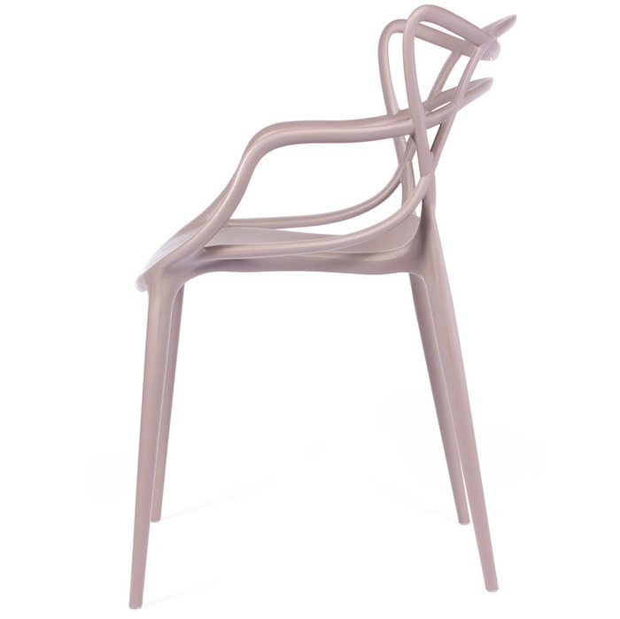 Стул пластиковый бежевого цвета - лучшие Обеденные стулья в INMYROOM