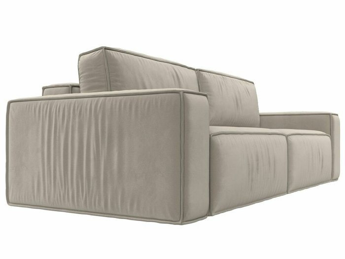 Прямой диван-кровать Прага классик бежевого цвета - лучшие Прямые диваны в INMYROOM