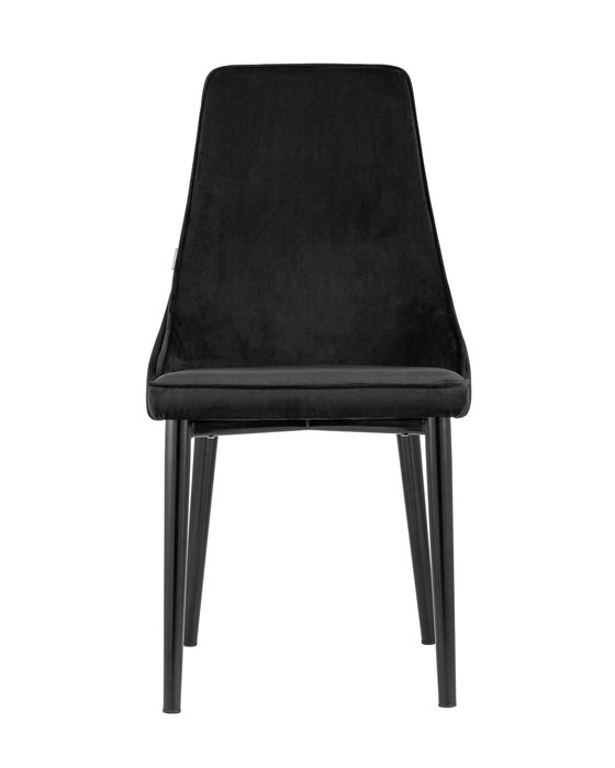 Стул Ларго велюр черного цвета - купить Обеденные стулья по цене 17980.0