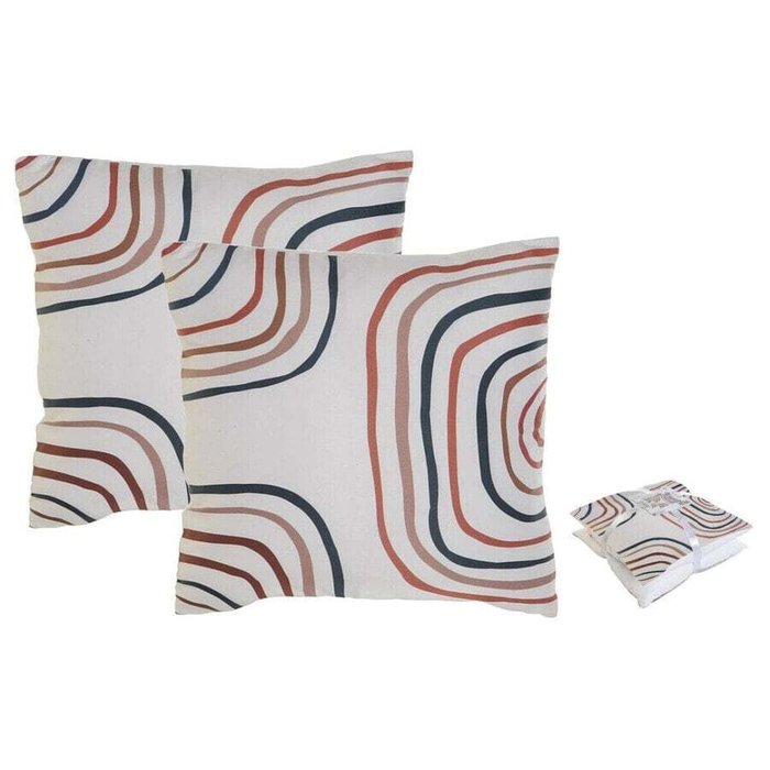 Набор подушек Home ESPRIT Радужная 45 x 5 x 45 см (2 штук) Набор подушек Home ESPRIT Радужная 45 x 5 x 45 см (2 штук)