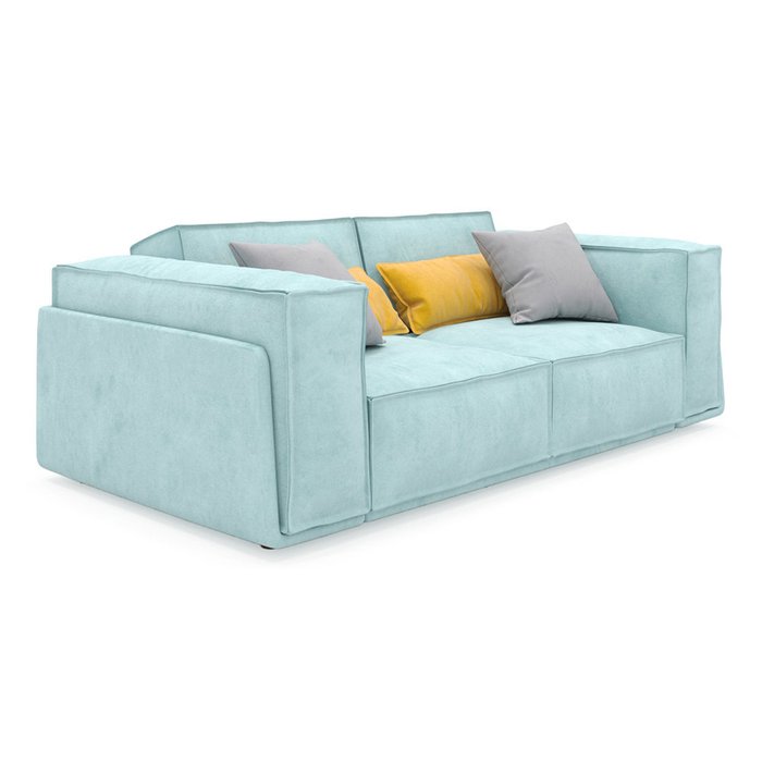 Диван-кровать Vento Classic двухместный голубого цвета - купить Прямые диваны по цене 110600.0