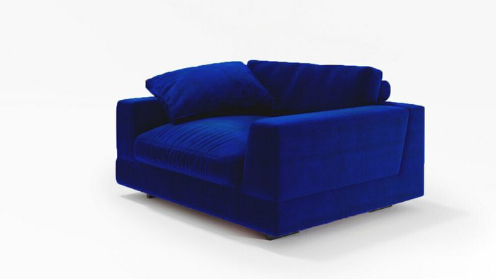 Кресло Amur синего цвета - купить Интерьерные кресла по цене 213554.0
