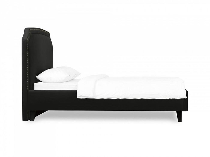 Кровать Ruan 160х200 черного цвета  - лучшие Кровати для спальни в INMYROOM