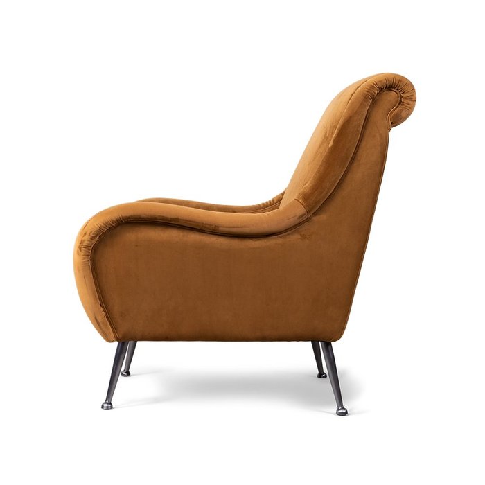 Кресло Tylsa коричневого цвета - купить Интерьерные кресла по цене 43230.0