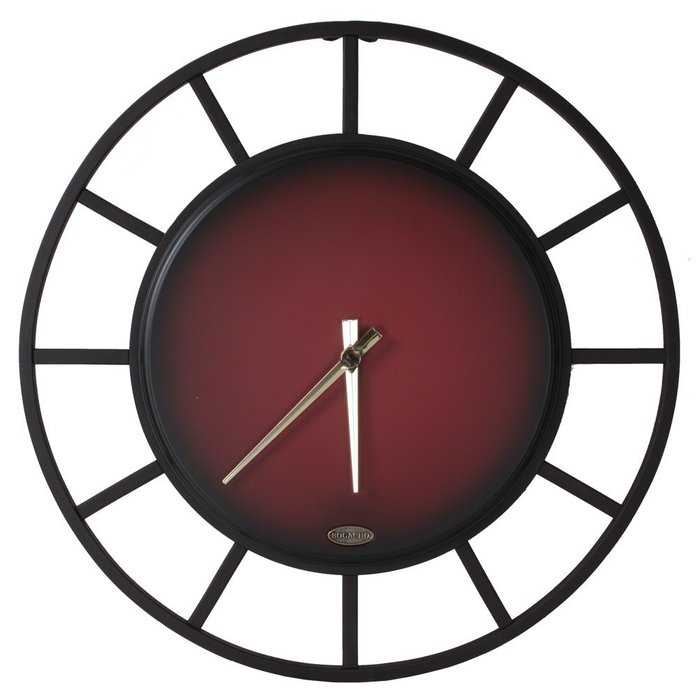 Часы настенные Пандора красного цвета