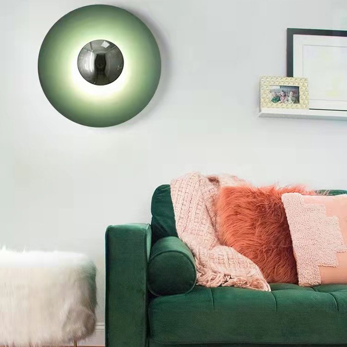 Настенный светильник ALESTA D30 Green - лучшие Бра и настенные светильники в INMYROOM
