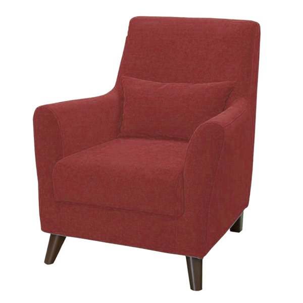 Кресло Либерти красного цвета