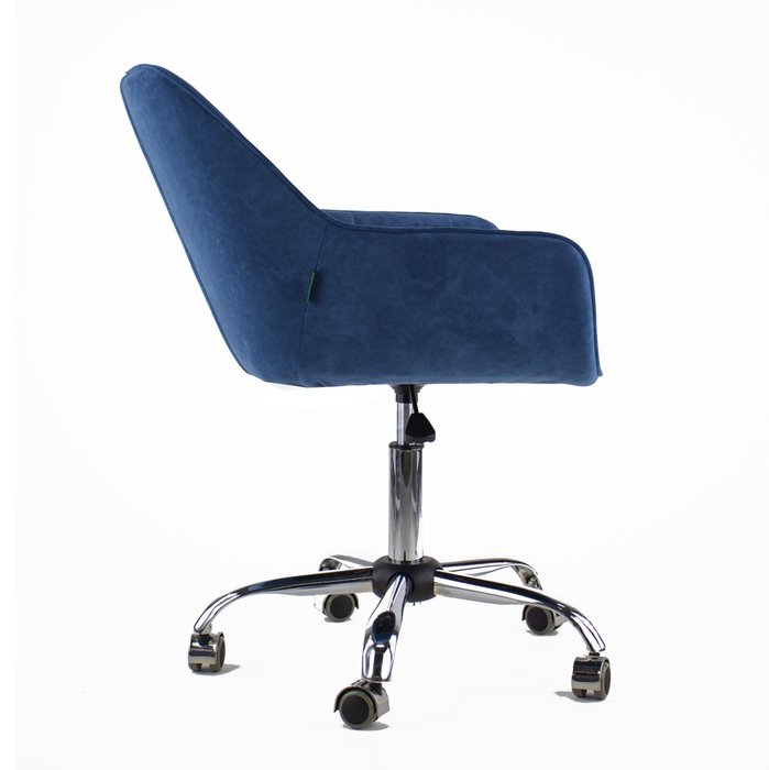 Стул поворотный Terra wheel цвета океан - лучшие Офисные кресла в INMYROOM