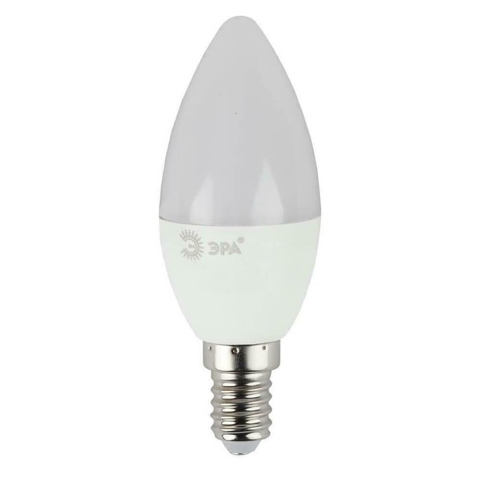 Лампа светодиодная ЭРА E14 11W 2700K матовая LED B35-11W-827-E14
