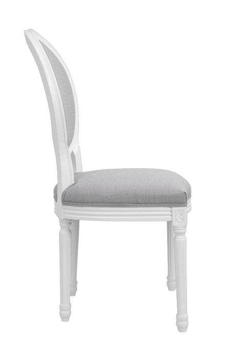 стул с мягкой обивкой Miro white+grey - купить Обеденные стулья по цене 30300.0