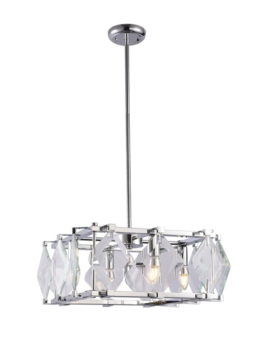 Подвесная люстра Vittoria из металла и стекла  - купить Подвесные люстры по цене 37190.0