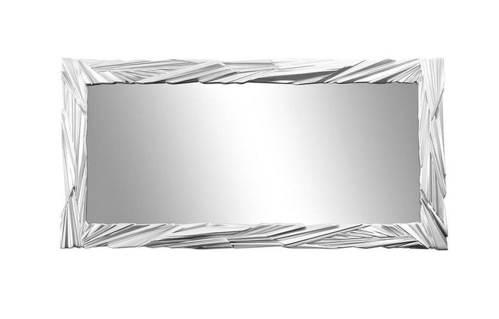 Прямоугольное интерьерное зеркало Frost в декоративной раме - купить Настенные зеркала по цене 20398.0