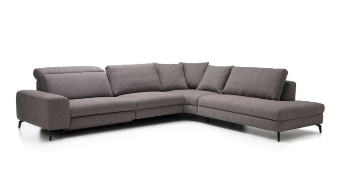 Угловой диван Dalmas серого цвета - купить Угловые диваны по цене 537840.0