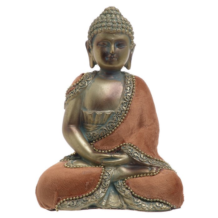 Статуэтка Buddha коричнево-золотого цвета 