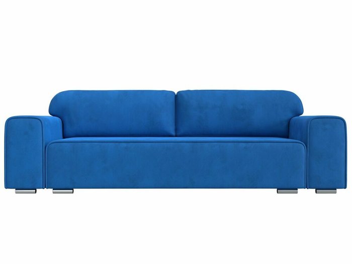 Диван-кровать Лига 029 темно-голубого цвета - купить Прямые диваны по цене 51999.0