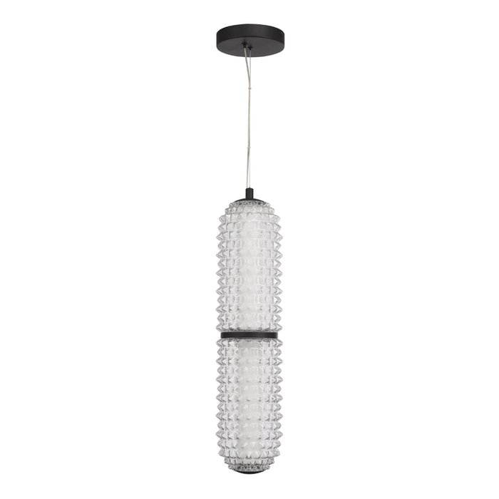 Светильник подвесной ST-Luce черный/прозрачный LED 1*22W 4000K SAGUARO - купить Соединитель (коннектор) для треков по цене 26400.0 Светильник подвесной ST-Luce черный/прозрачный LED 1*22W 4000K SAGUARO - купить Соединитель (коннектор) для треков по цене 26400.0