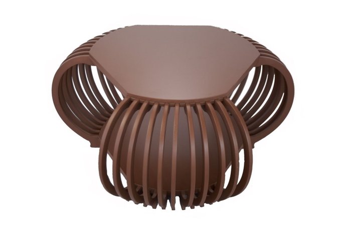 Столик Бастардо коричневого цвета - купить Садовые столы по цене 31600.0