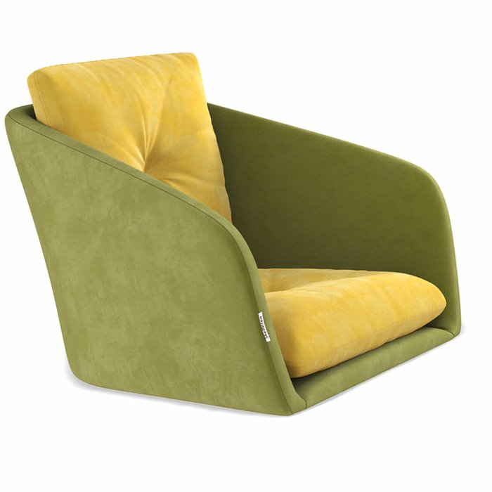 Стул Enrique зелено-желтого цвета - купить Обеденные стулья по цене 18530.0