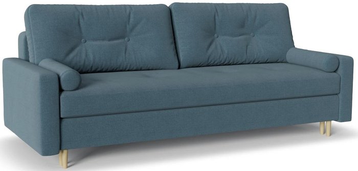 Диван-кровать прямой Белфаст unit blue темно-синего цвета Диван-кровать прямой Белфаст unit blue темно-синего цвета