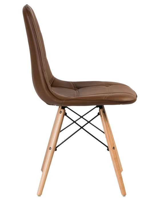 Стул обеденный Bennet коричневого цвета - лучшие Обеденные стулья в INMYROOM