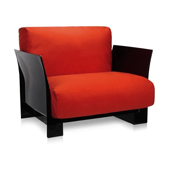 Кресло Pop красного цвета