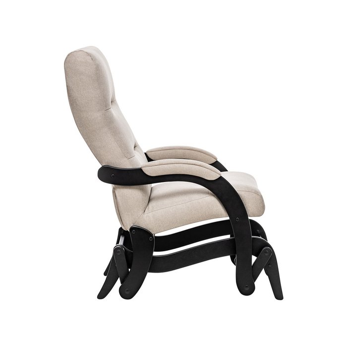 Кресло-маятник Дэми бежево-серого цвета - лучшие Интерьерные кресла в INMYROOM