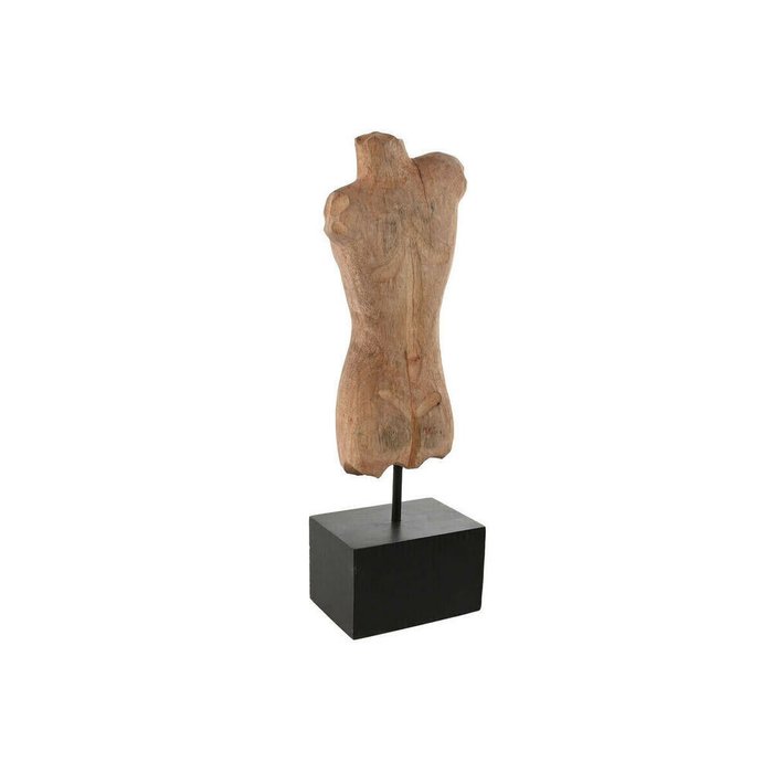 Декоративная фигура Коричневый Чёрный Женщина Мужской 13 x 9 x 40 cm (2 штук) - купить Фигуры и статуэтки по цене 10761.0