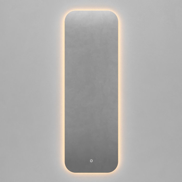 Настенное зеркало Kuvino NF LED M с тёплой подсветкой и сенсорной кнопкой