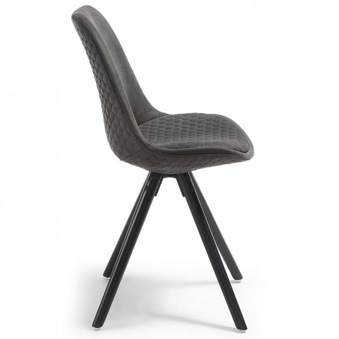 Набор из четырех стульев Lars черного цвета - лучшие Обеденные стулья в INMYROOM