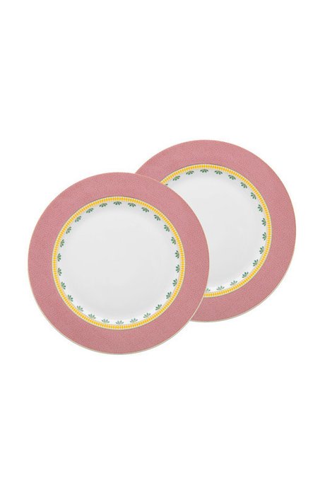Набор из 2-х тарелок La Majorelle Pink, д.26,5 см - купить Тарелки по цене 4581.0