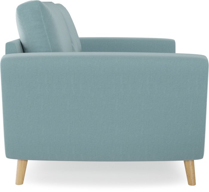 Прямой диван Sleep Big голубого цвета - лучшие Прямые диваны в INMYROOM